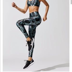 The Metallic Snake High Rise Legging